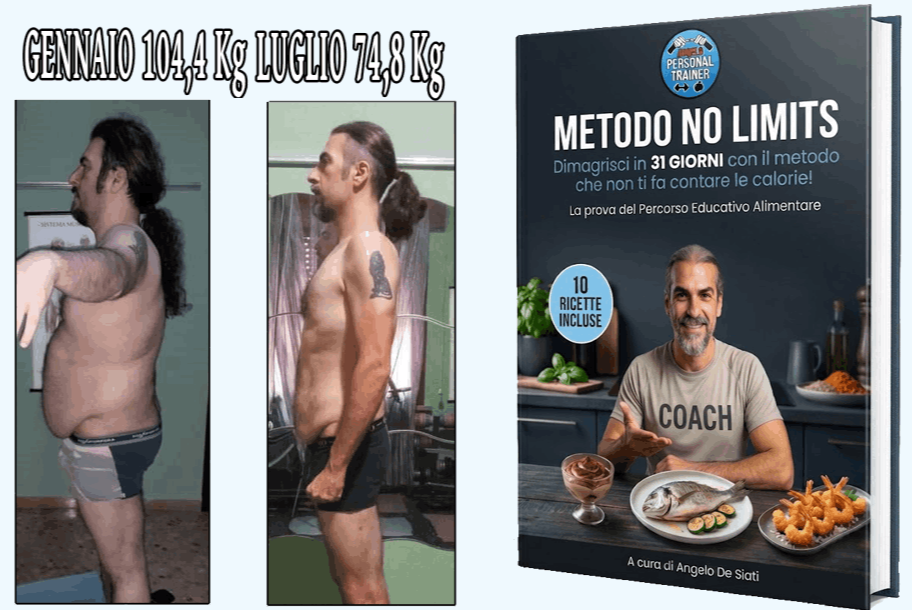 Da 104kg a 74kg con il Metodo No Limits
